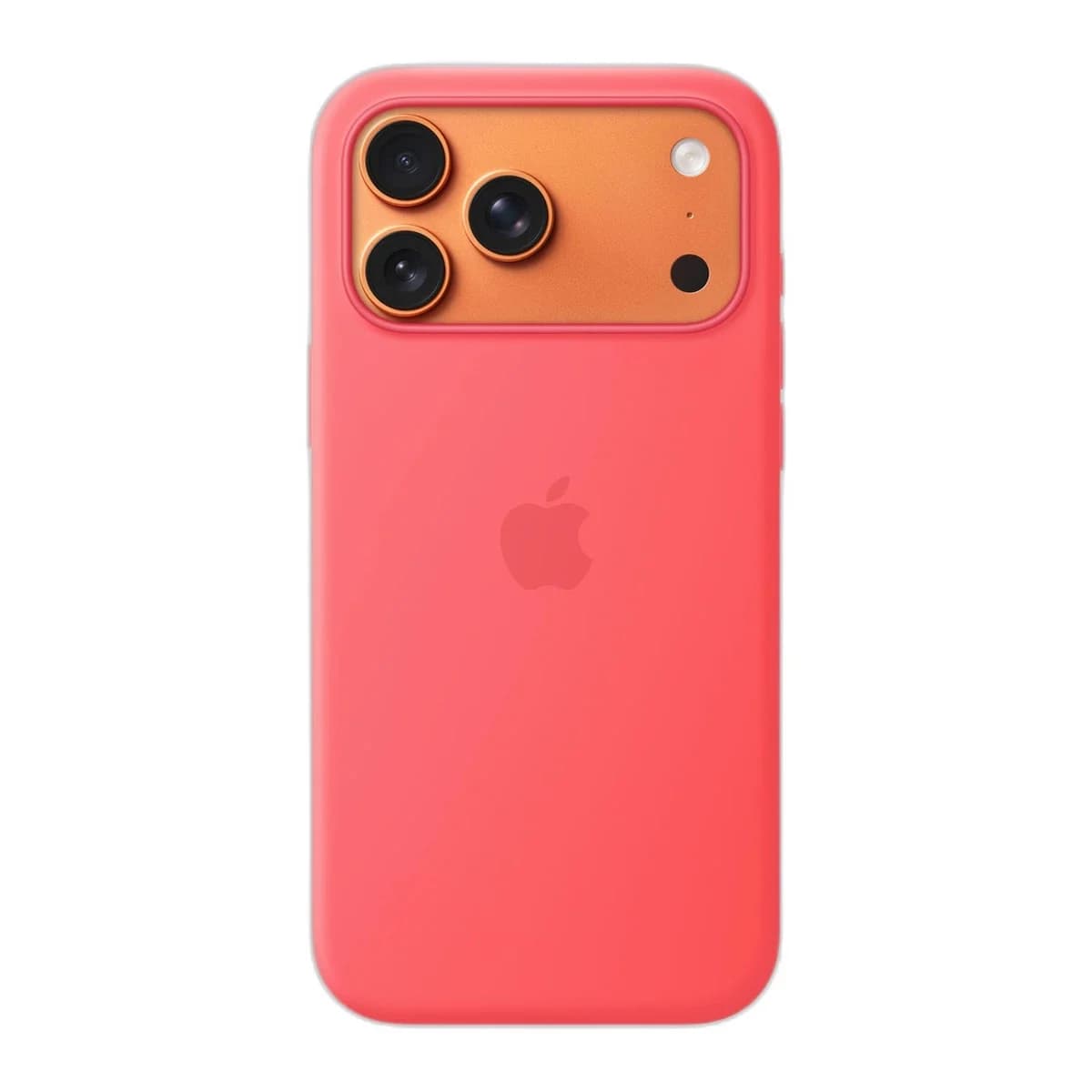 Apple iPhone 17 Pro Max Silicone Case with MagSafe - Bright Guava (SEASONAL)