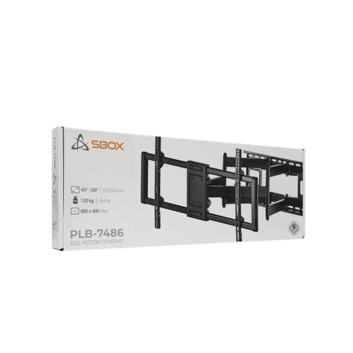 SBOX TV Stalak PLB-7486, 43"-100", 120kg, VESA 800x400