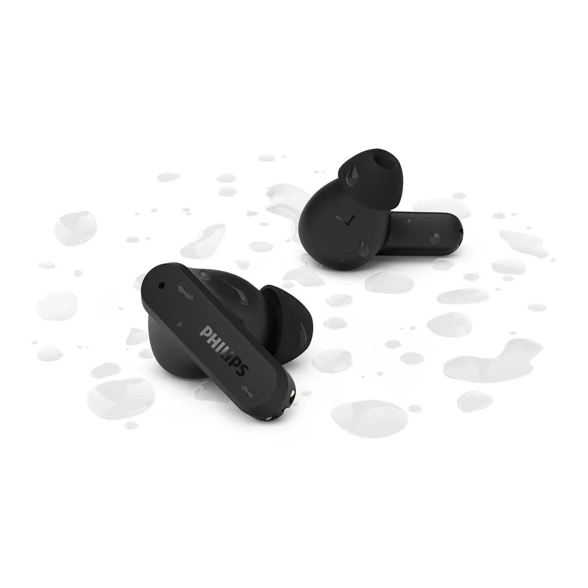 PHILIPS Slušalice TAT2000BK/00 TWS In-Ear, Bluetooth 5.4, 4 Mikrofona, IPX4, Crne