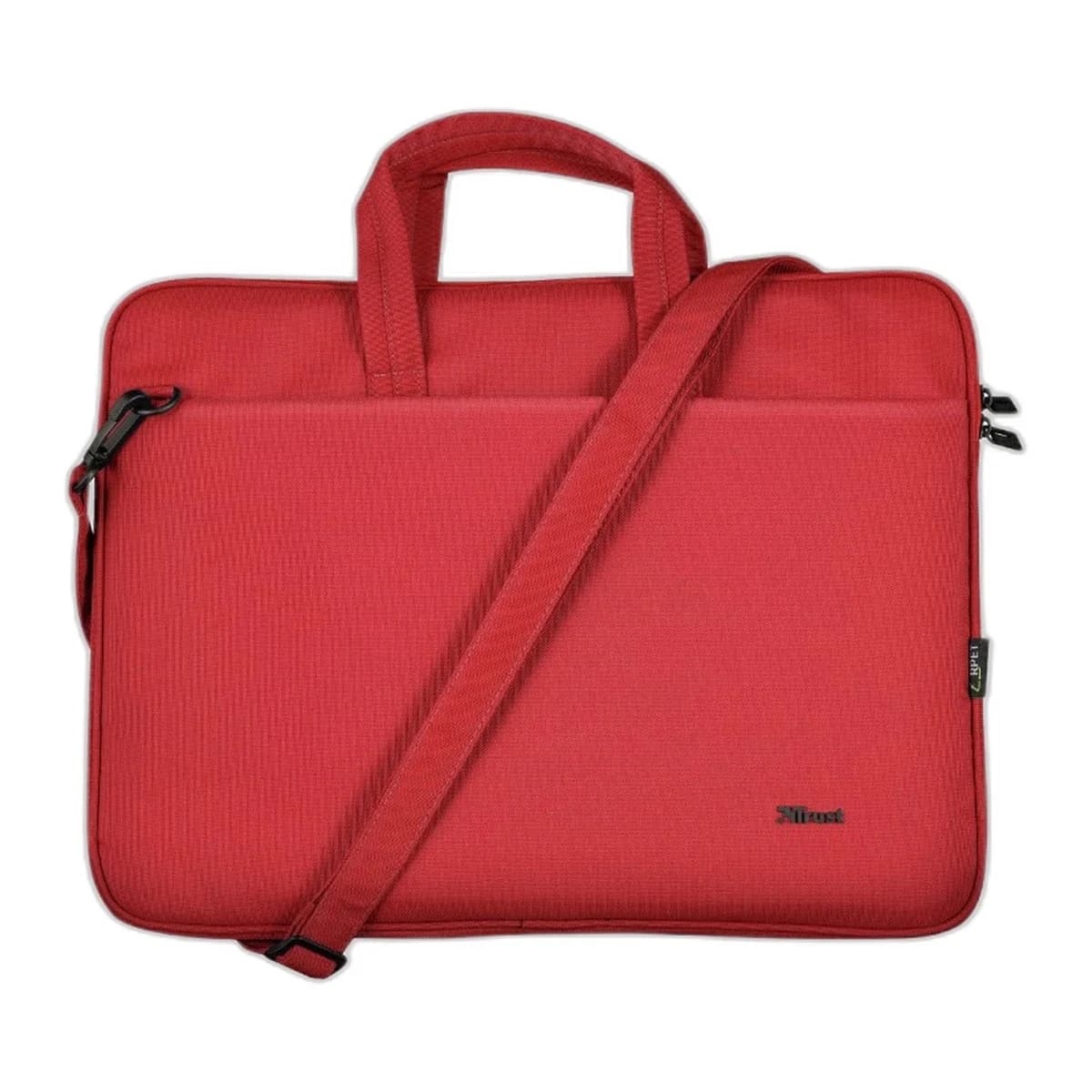 TRUST Laptop Torba 16" Bologna, Crvena, Eco-Friendly PET Materijal