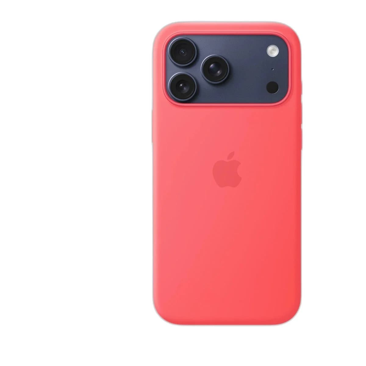 Apple iPhone 17 Pro Max Silicone Case with MagSafe - Bright Guava (SEASONAL)