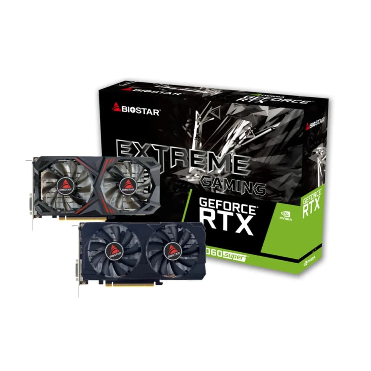 BIOSTAR Graficka GeForce RTX 2060 Super 8GB, GDDR6, DVI/DP/HDMI