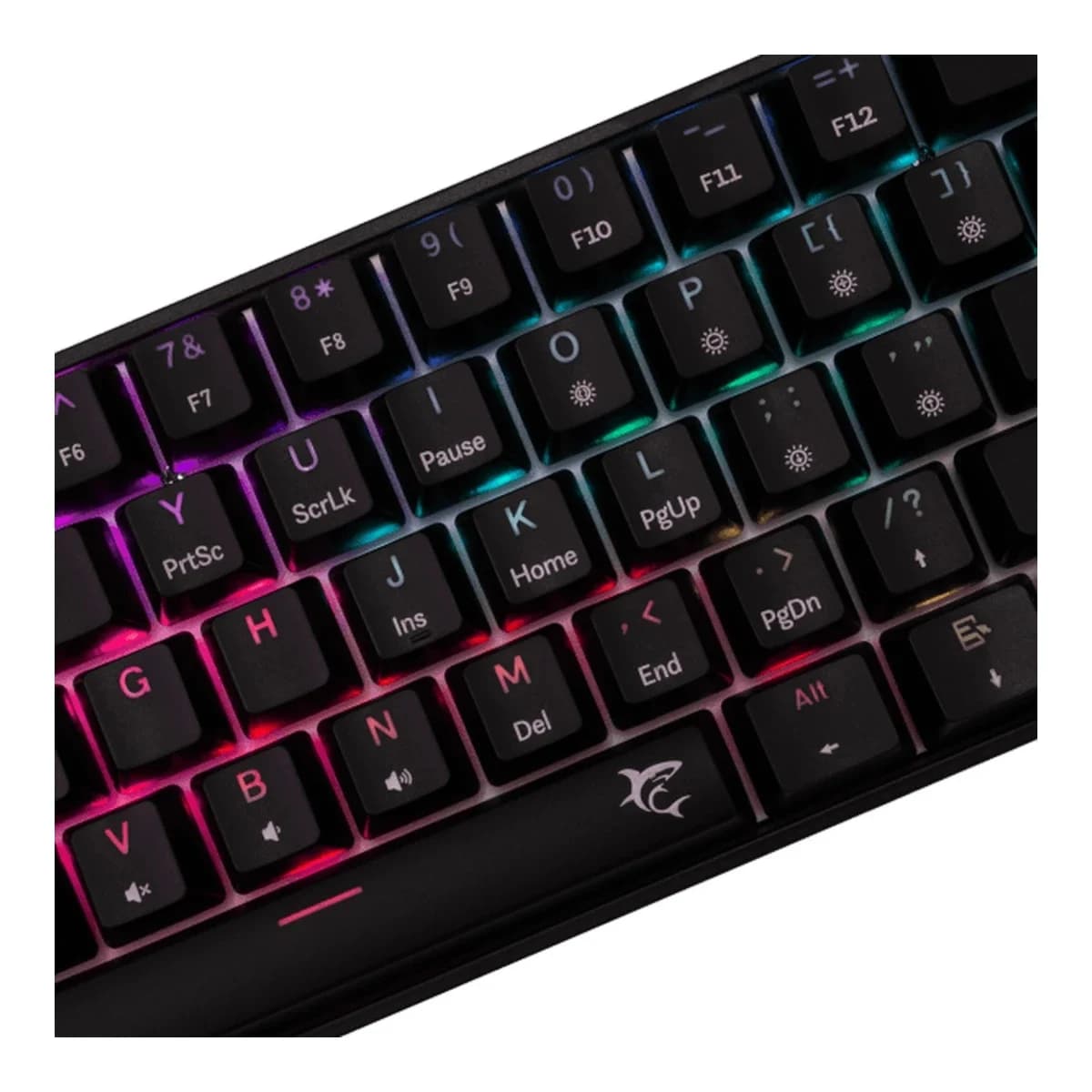 White Shark TASTATURA GK-004111 SHINOBI-2 Crna - Mehanička/ US RED SW.