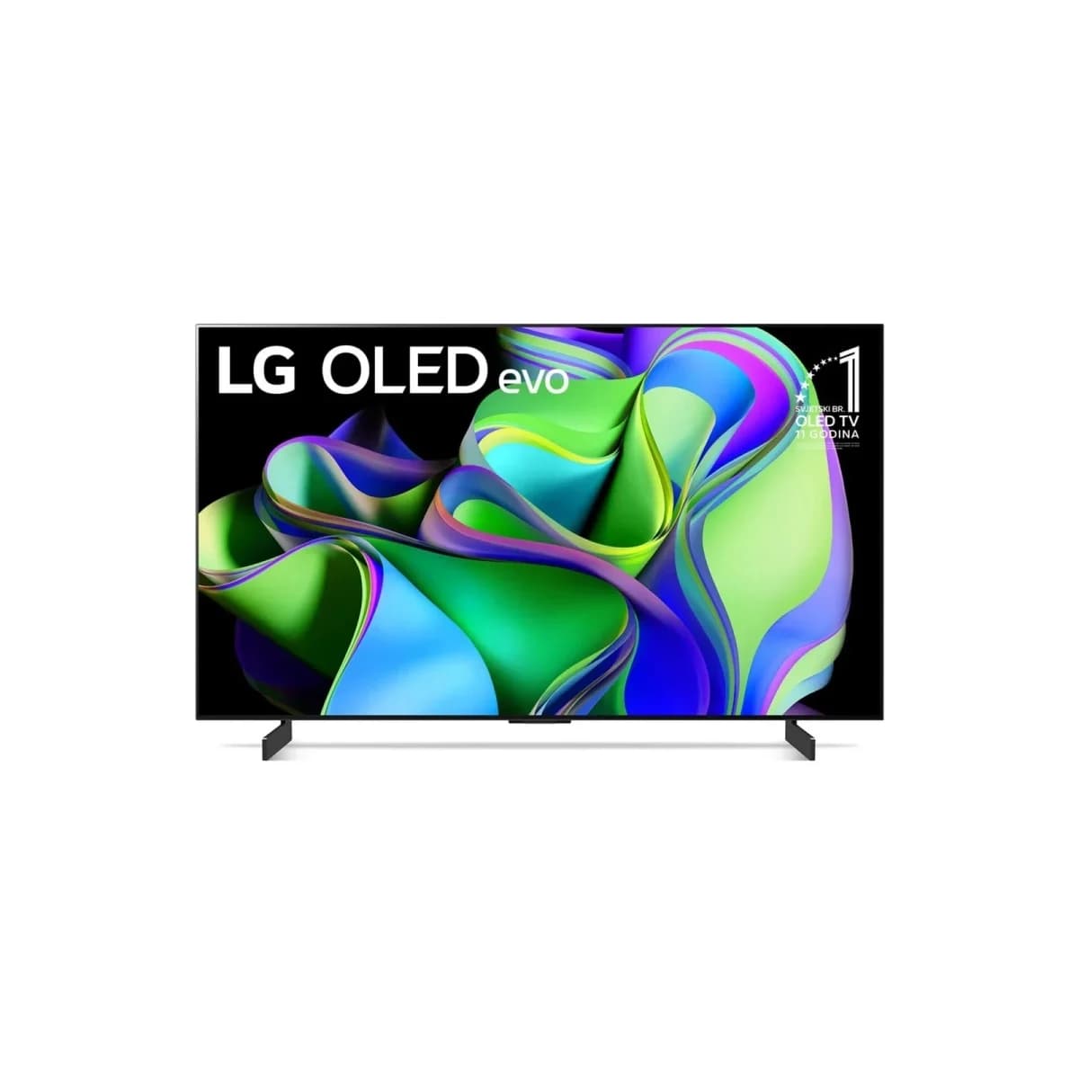 LG TV 42" 4K OLED OLED42C41LA, Smart TV, webOS, Dolby Vision, 144Hz