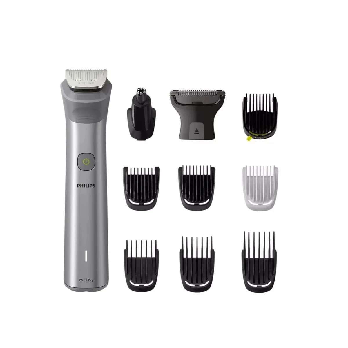 PHILIPS Trimer za bradu i kosu MG593015, Set 11 u 1, Srebrni, Vodootporan
