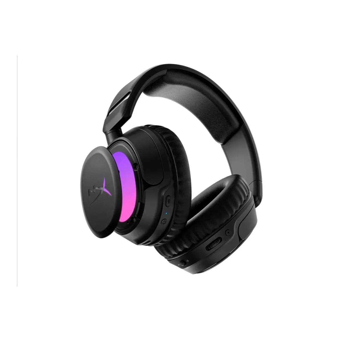 HYPERX Slušalice Cloud Flight 2 RGB Wireless Over-Ear, Mikrofon, Crne