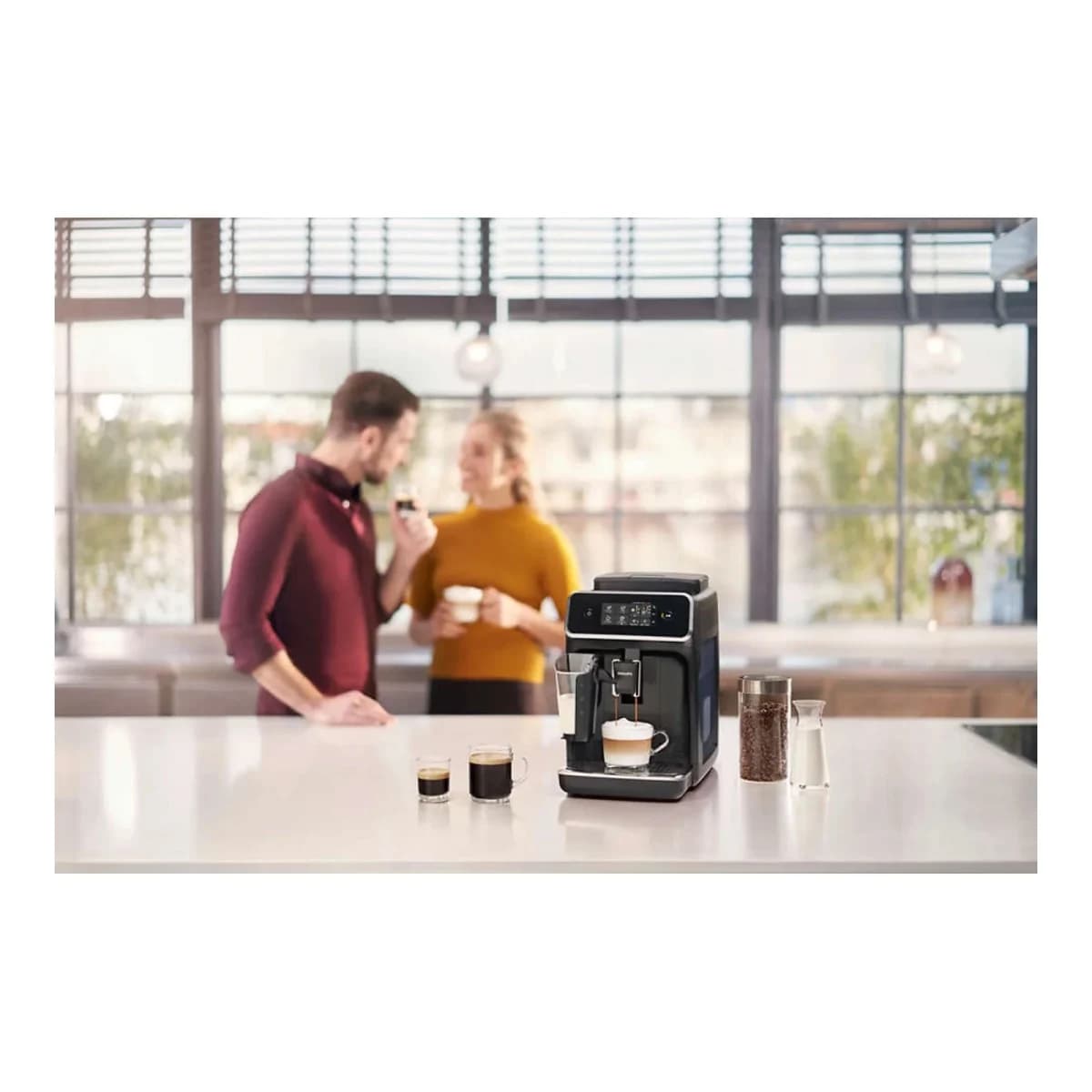 PHILIPS Aparat za kafu EP2231/40, 3 Napitka, AquaClean, 1500W, Crna boja