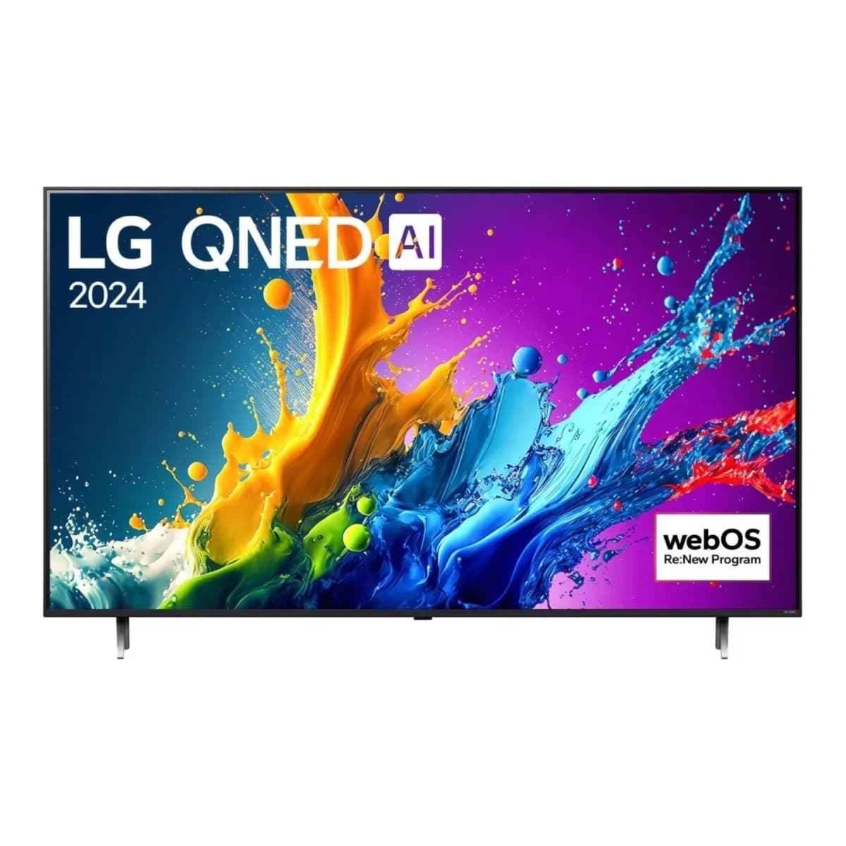 LG TV 75" 4K QNED 75QNED80T3A, Smart TV, webOS, HDR10 Pro, 120Hz