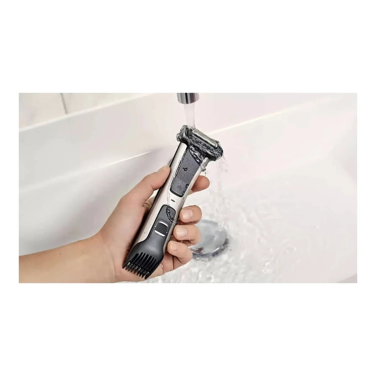 PHILIPS Aparat za njegu tijela BG7025/15, Serija 7000, Vodootporan, 80 min rada, Dvostrana glava