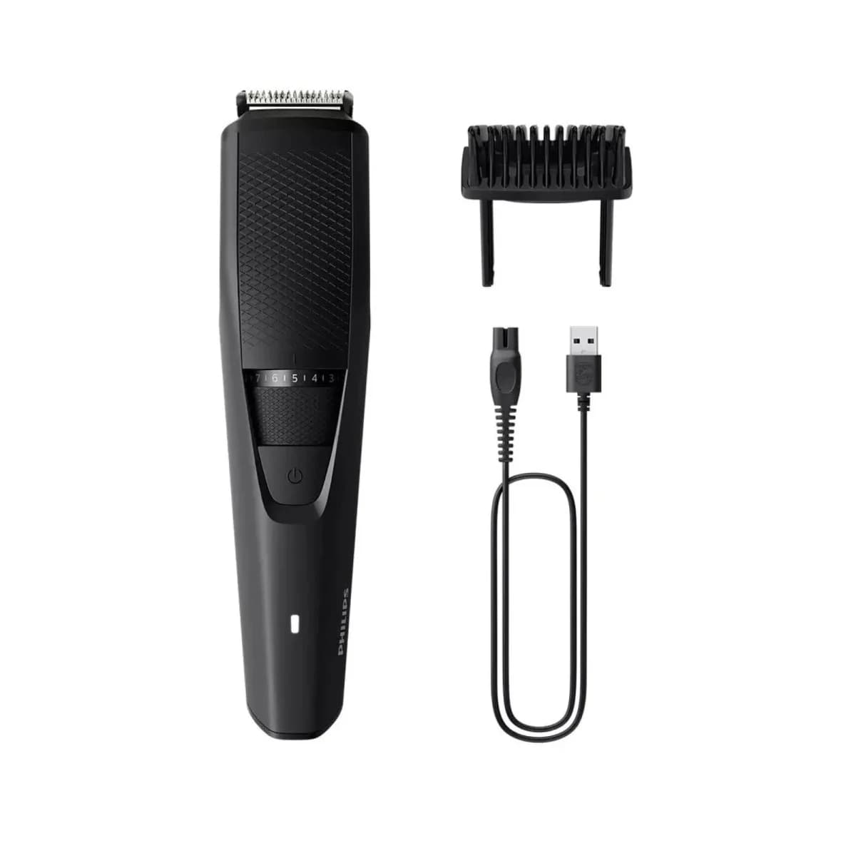 PHILIPS Trimer za bradu BT3233/15, Oštrice od nehrđajućeg čelika, Crna boja