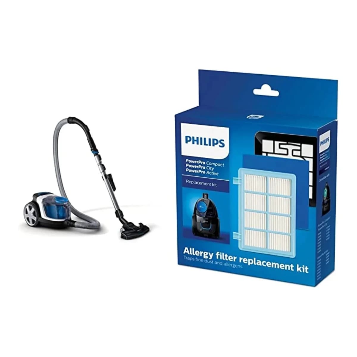 PHILIPS Usisivač FC9332/09, PowerPro City, Bez vrećice, Tehnologija PowerCyclone 5, TriActive usisna četka