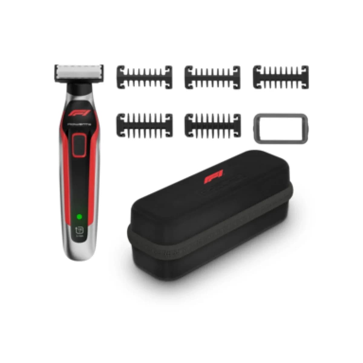 ROWENTA Trimer TN604MF0, Ultra-Sharp tehnologija, Sivo-crveni design