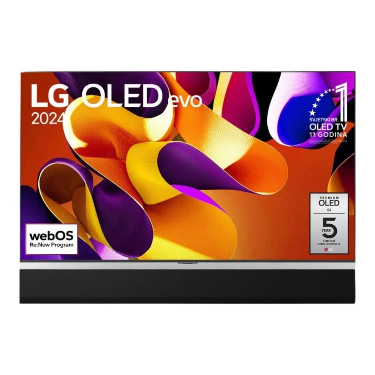 LG TV 65" 4K OLED OLED65G42LW, Smart TV, webOS, Dolby Vision, 144Hz