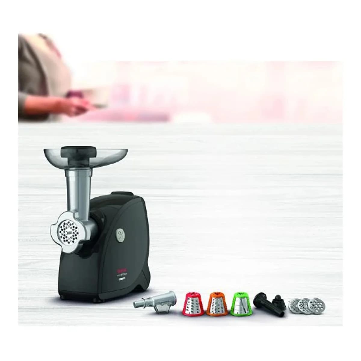 TEFAL Aparat za mljevenje mesa NE477838, Crna boja