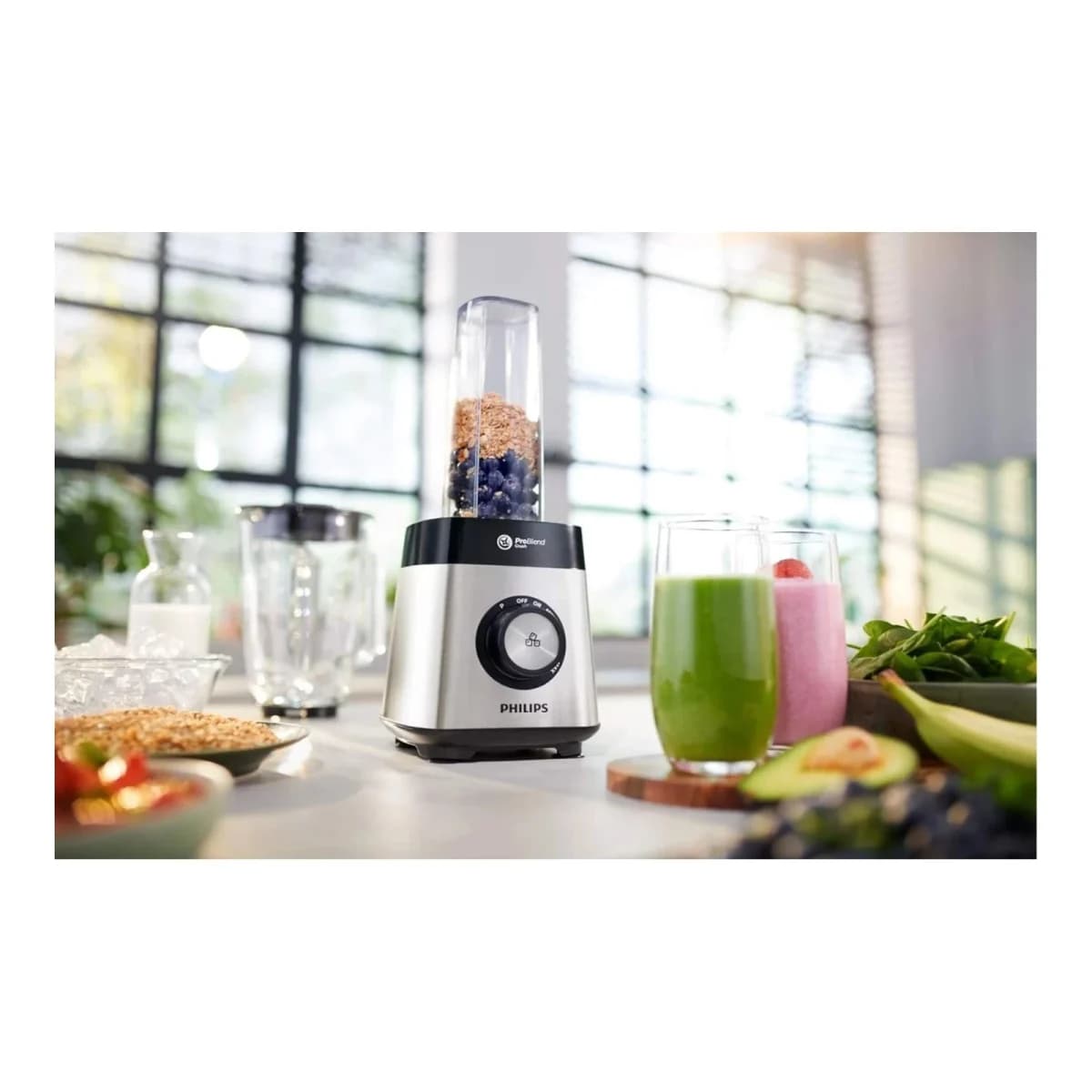 PHILIPS Blender HR3573/90, Problend Crush, Metalik, 1000W