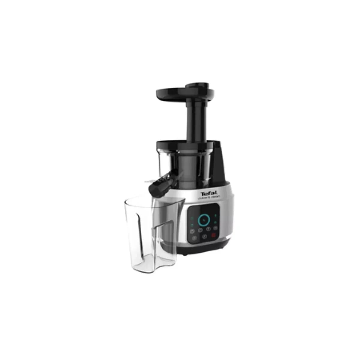 TEFAL Sokovnik ZC420E38, Tehnologija hladnog prešanja, LCD zaslon, 2 brzine, Funkcija povratnog rada