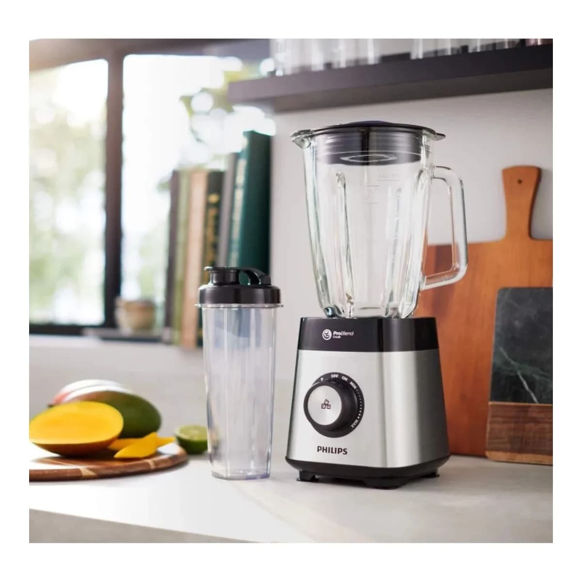PHILIPS Blender HR3573/90, Problend Crush, Metalik, 1000W