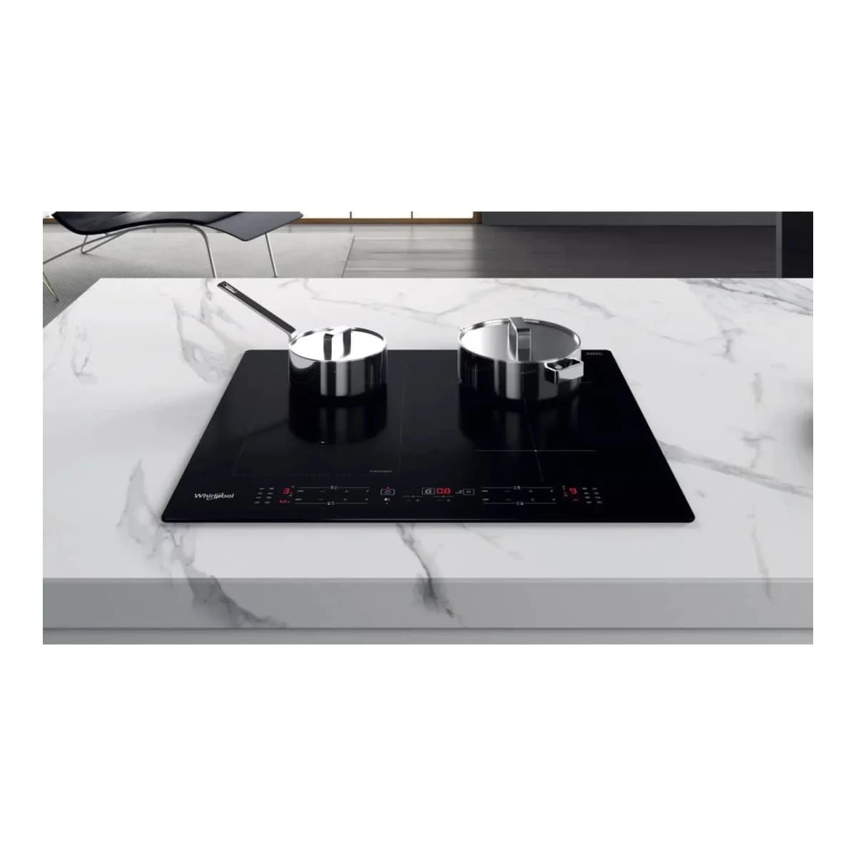 WHIRLPOOL Ugradbena indukcijska ploča WL B3360 NE, Crna, 60 cm, FlexiSide, 4 zone, Booster