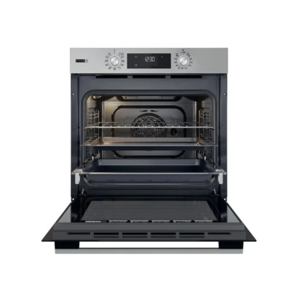 WHIRLPOOL Set Pećnica i Ploča OMSK58HU1SX + AKT 8090, Ugradbeni, Inox