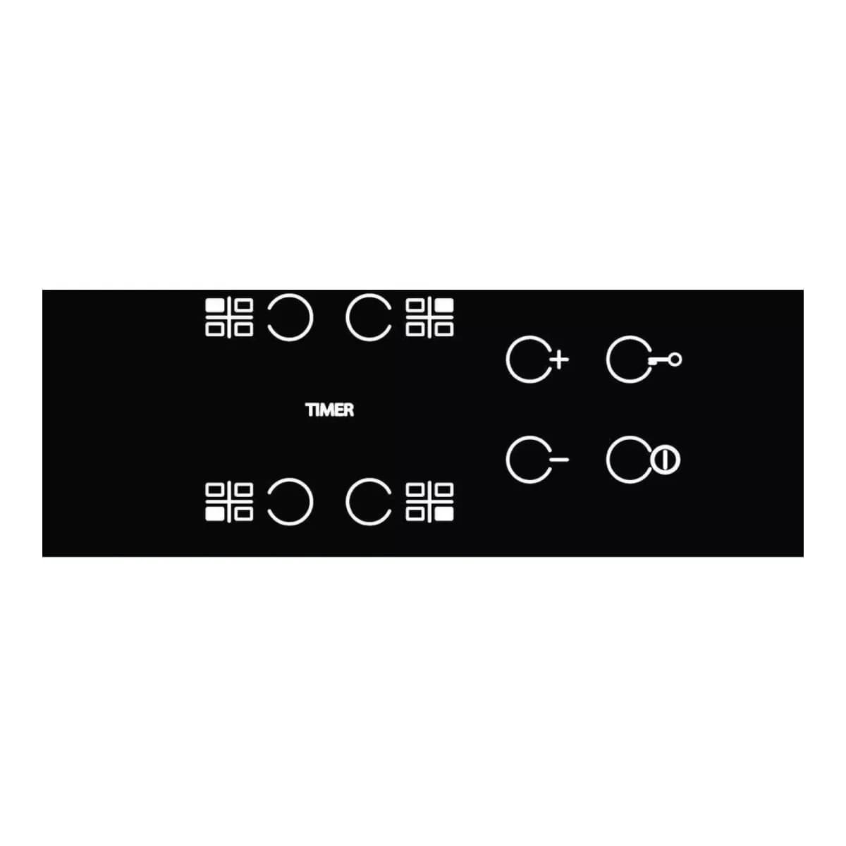WHIRLPOOL Ugradbena ploča AKT 8090 NE, Staklokeramička, Crna, 4 zone, Touch Control