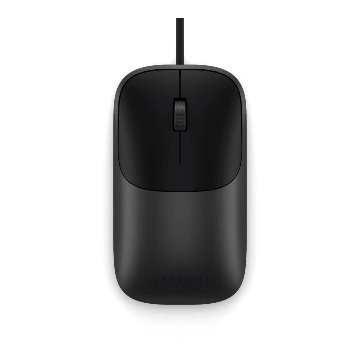 SATECHI Miš Slim LX Wired Mouse, Space Black, Žičani, USB-C