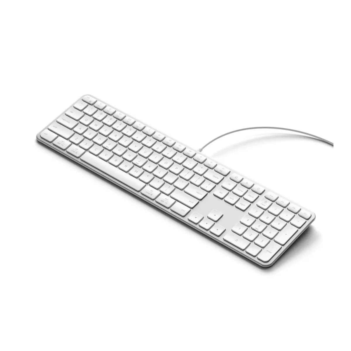 SATECHI Tastatura Slim LX3 Wired, US English, Silver, USB priključak
