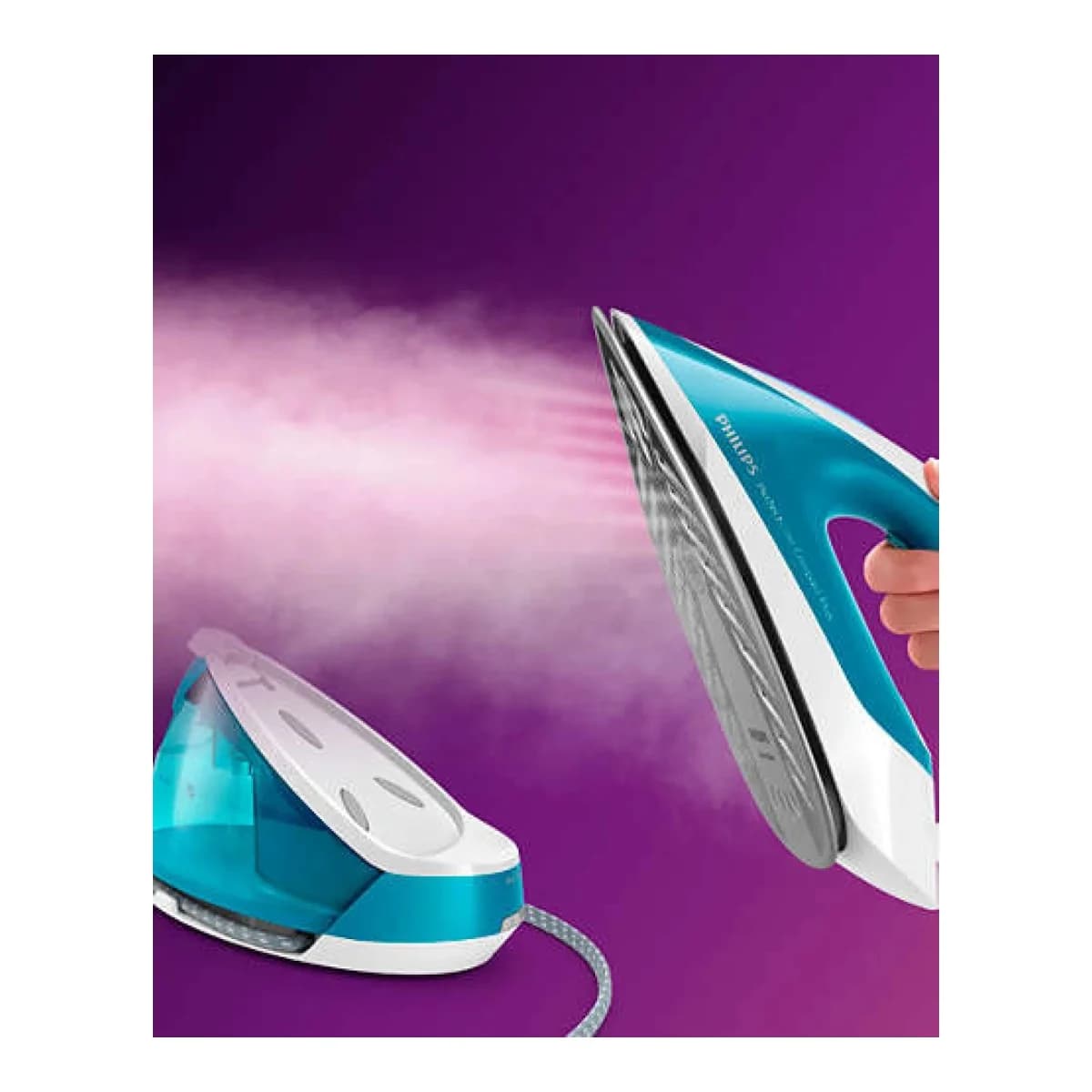 PHILIPS Pegla na paru GC7920/20, Plavkasta
