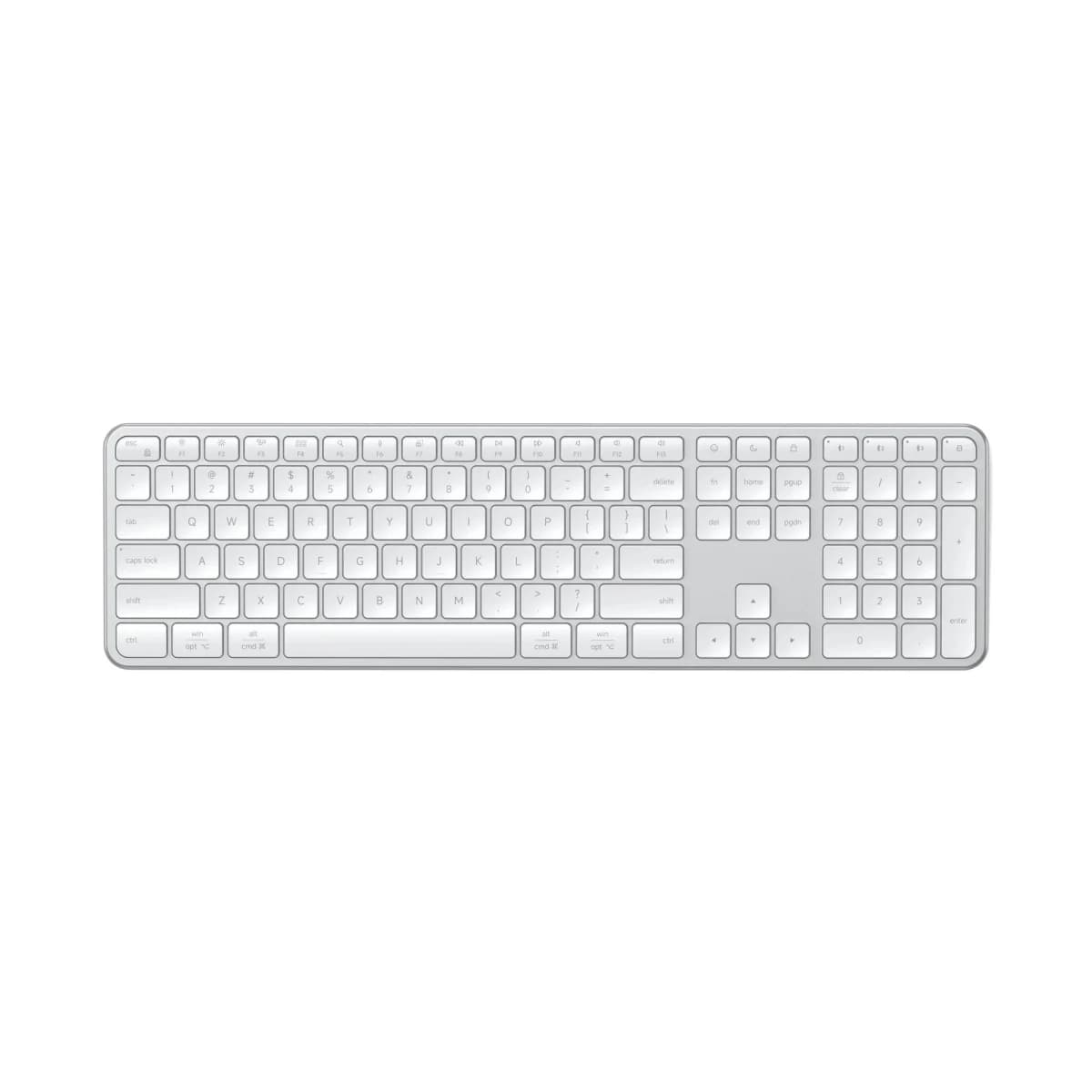 SATECHI Tastatura Slim EX3 Wireless, US English, Silver, Bluetooth, Punjiva baterija