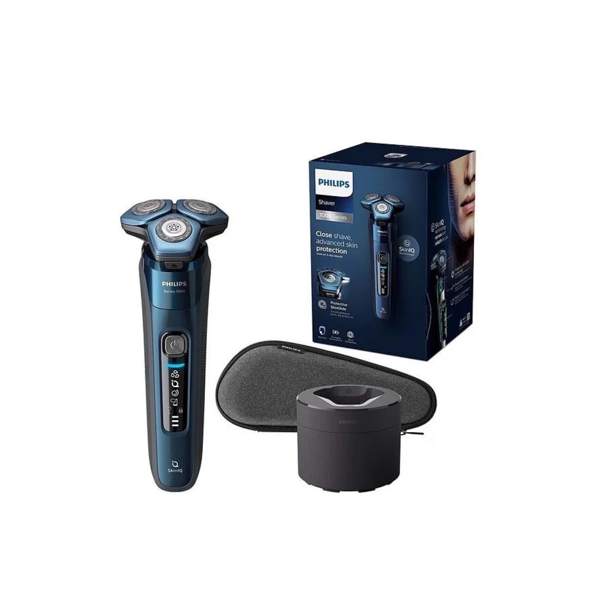 PHILIPS Aparat za brijanje S7786/55, Crno-plavi, Serija 7000