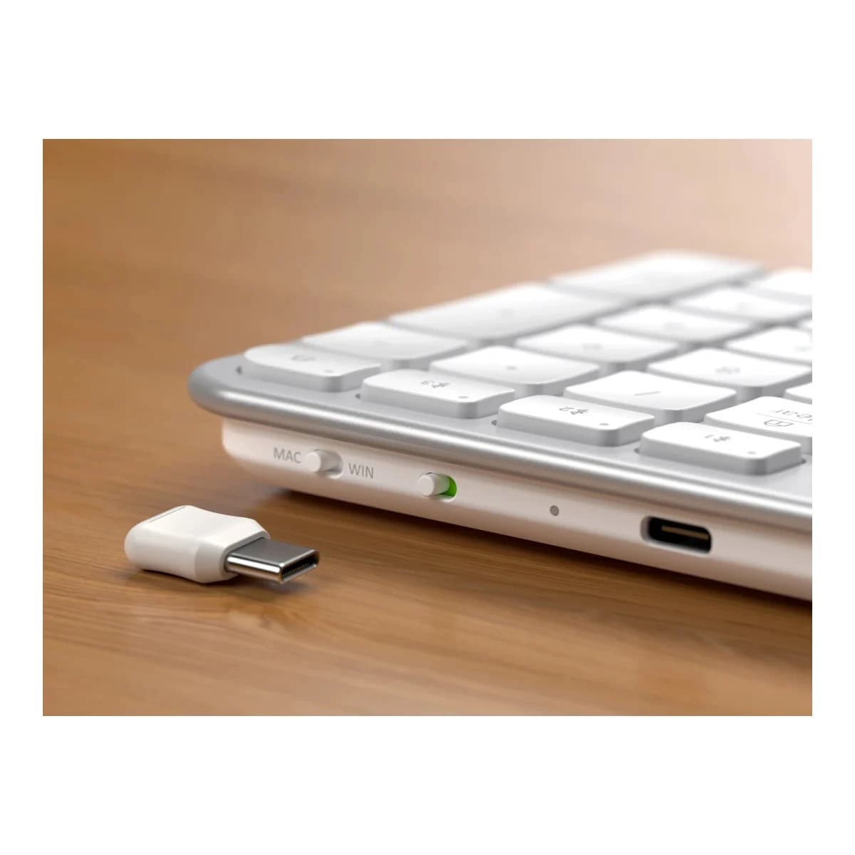 SATECHI Tastatura Slim EX3 Wireless, US English, Silver, Bluetooth, Punjiva baterija