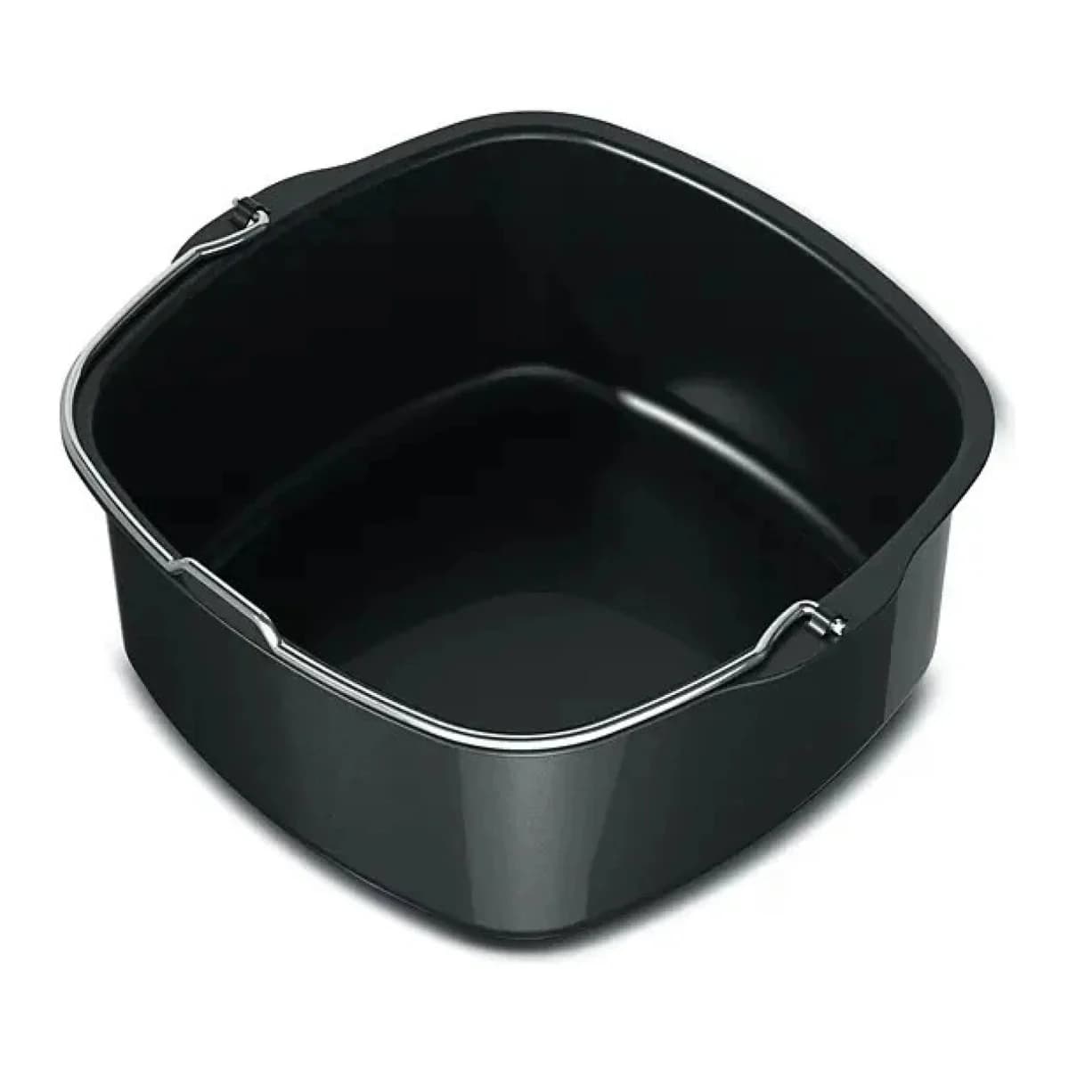 PHILIPS Dodatak za fritezu HD9945/01 XL, Kalupi za muffine, Silikon, 7 komada, Crno/Crveno