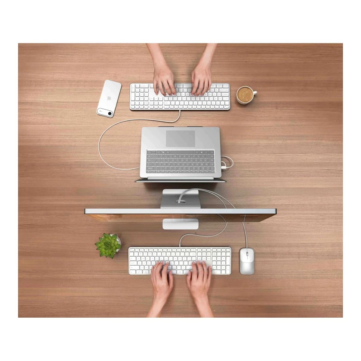 SATECHI Tastatura Slim LX3 Wired, US English, Silver, USB priključak