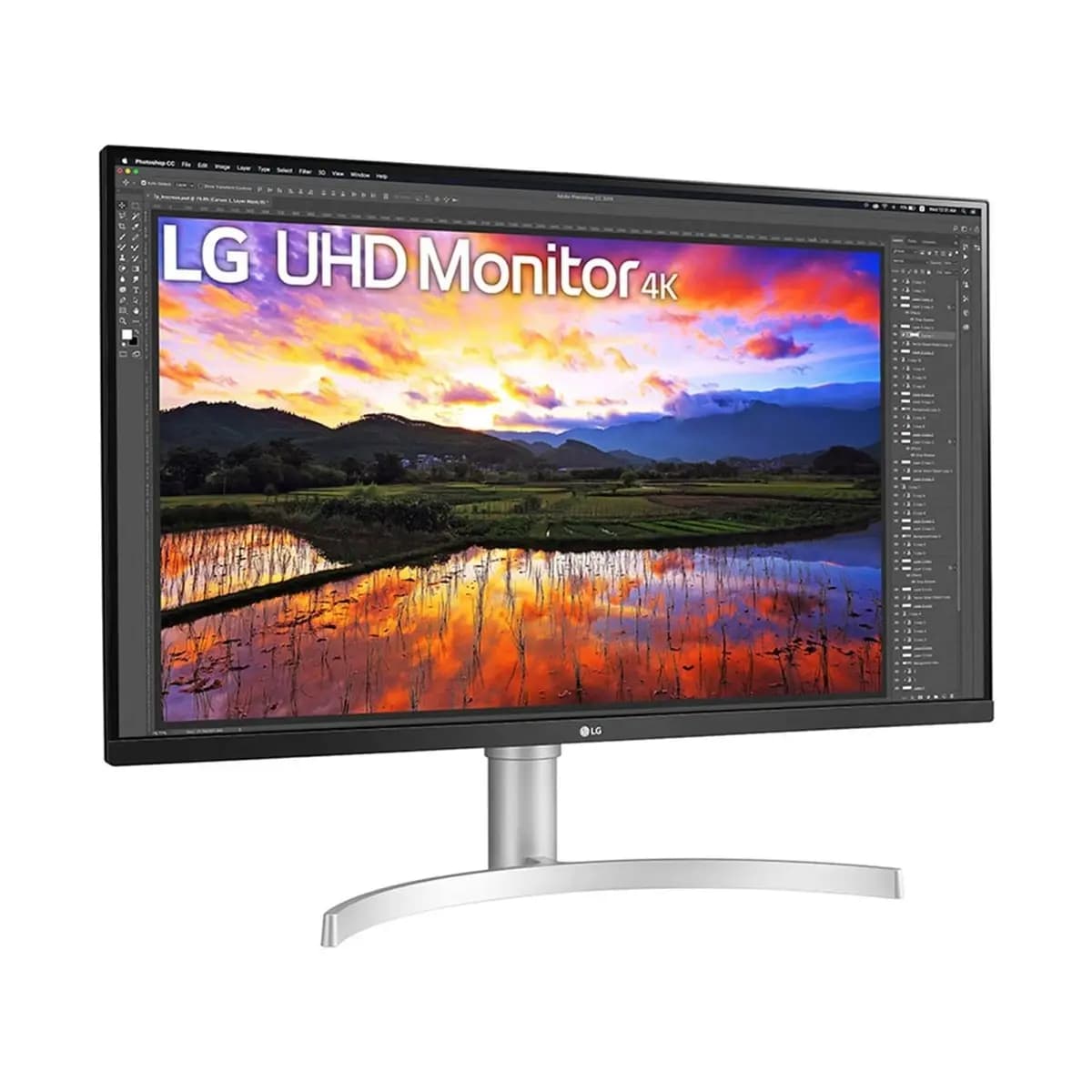 LG Monitor 32UN650K-W 31.5'' 4K UHD, IPS Panel, 60Hz, HDR10, DCI-P3 95%, FreeSync