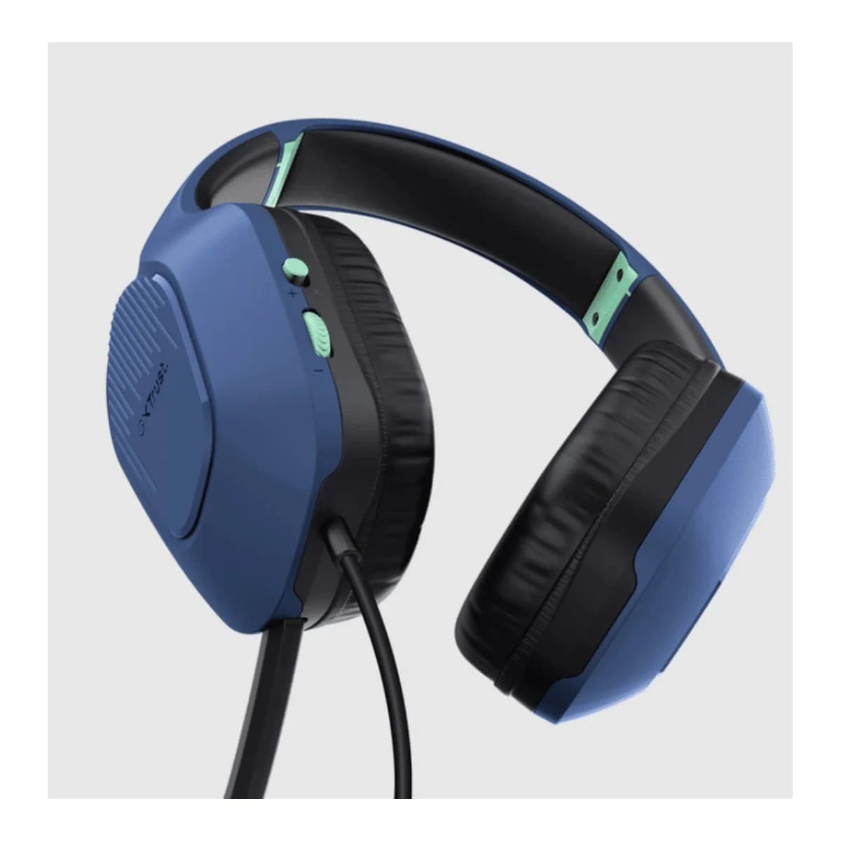 TRUST Slušalice GXT 415B Zirox Over-Ear, Žične 3.5mm, Mikrofon, Plave