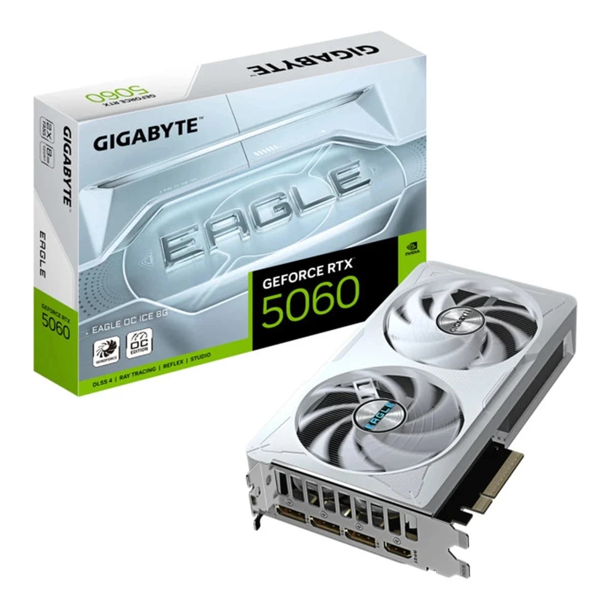 GIGABYTE Graficka GeForce RTX 5060 Eagle OC ICE 8GB, GDDR7, HDMI/3xDP