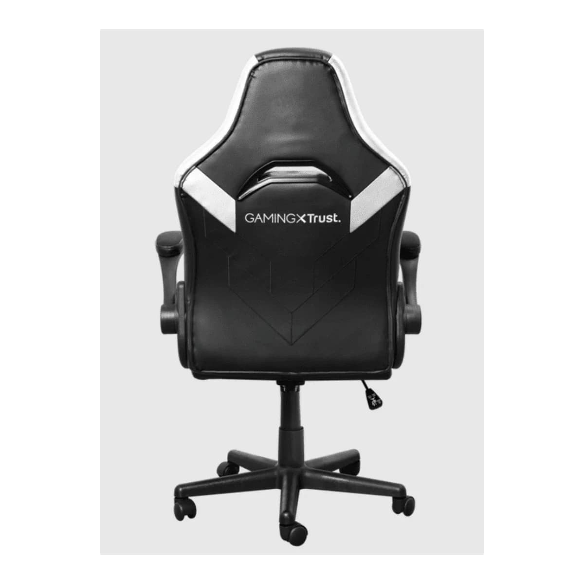 TRUST Gaming stolica GXT 703W RIYE, Crno-bijela, Ergonomski dizajn, 24 mjeseca garancija