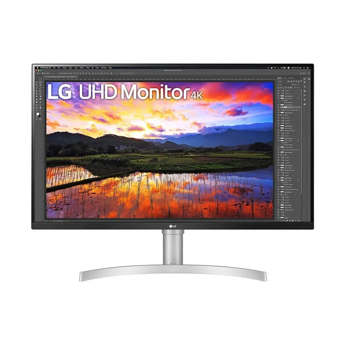 LG Monitor 32UN650K-W 31.5'' 4K UHD, IPS Panel, 60Hz, HDR10, DCI-P3 95%, FreeSync