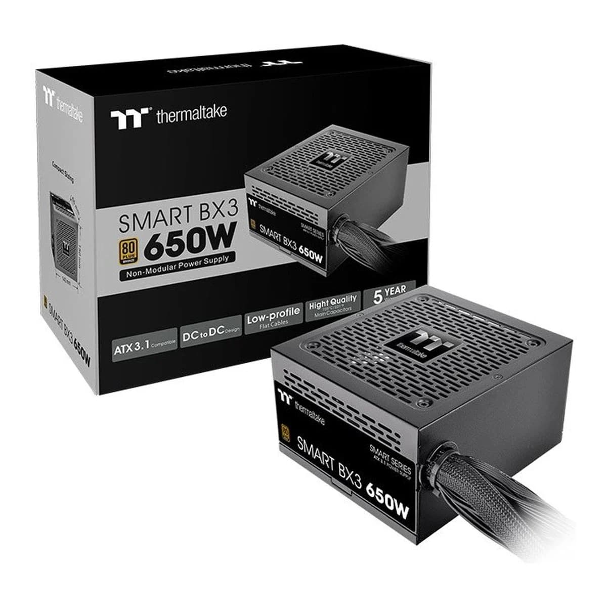 THERMALTAKE Napajanje 650W Smart BX3, 80+ Bronze, Fixed