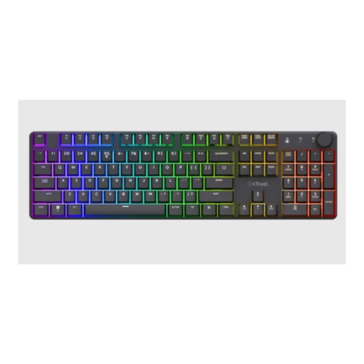 TRUST Tastatura Mehanicka GXT868 Torix, Wireless/USB, US Layout, RGB Gaming