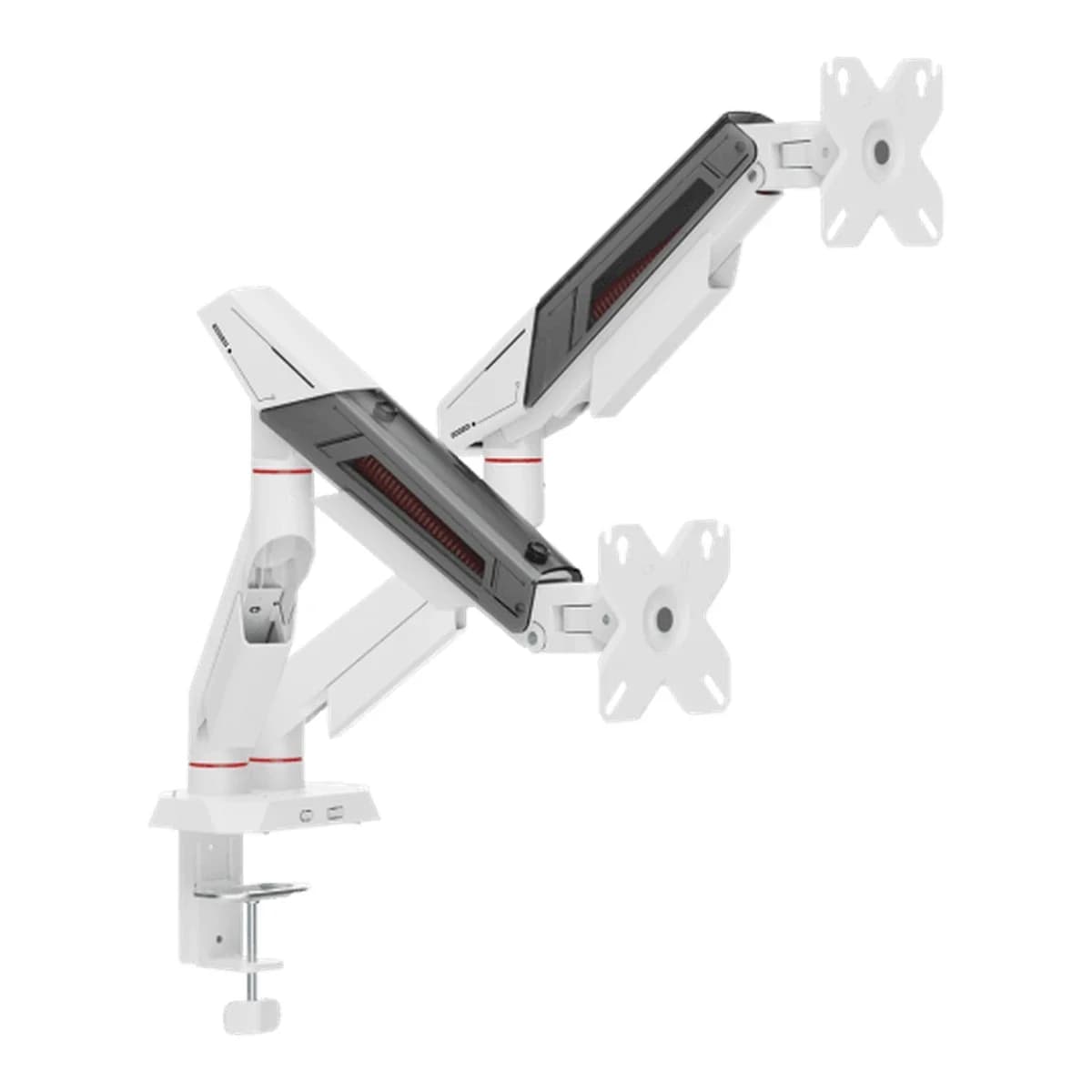 WHITE SHARK Stalak za 2 monitora GMS-3211 KHUFU-II, 17'' - 35'', do 12 kg po monitoru, VESA 75x75/100x100
