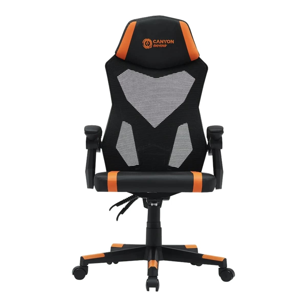 CANYON Gaming stolica Flow MCH01, Mesh, Podesiva visina, Nosivost do 120kg, Black/Orange