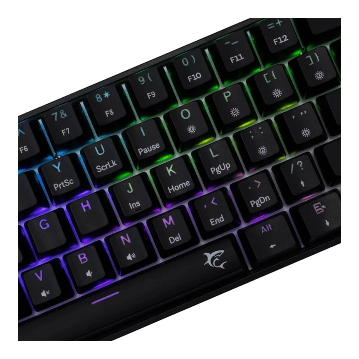 WHITE SHARK Tastatura Mehanicka SHINOBI-2, USB, Blue Switch, 60%, RGB Osvjetljenje