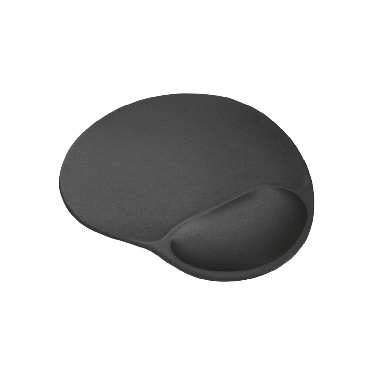 TRUST Podloga za miš Big-Foot, Ergonomska, Gel oslonac za zglob, Crna