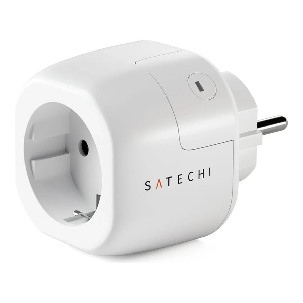 SATECHI Pametna utičnica Homekit Smart Outlet (EU), Bijela, Apple HomeKit kompatibilno, Wi-Fi, Nadzor potrošnje energije