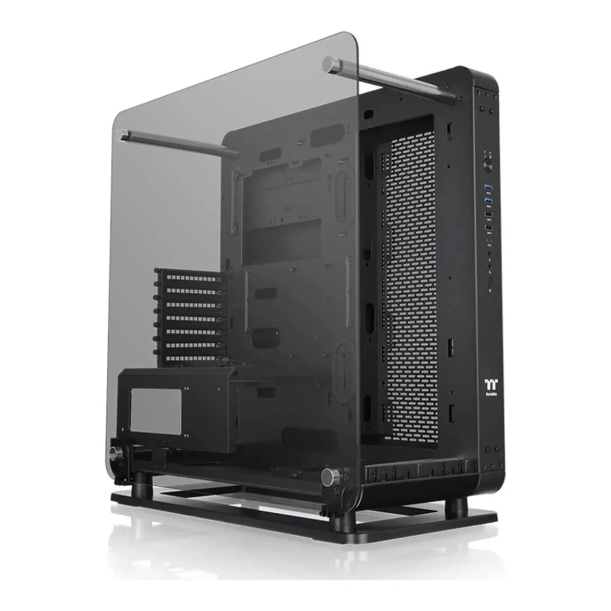 THERMALTAKE Kuciste Core P6 TG, Mid Tower, Crno, Kaljeno Staklo