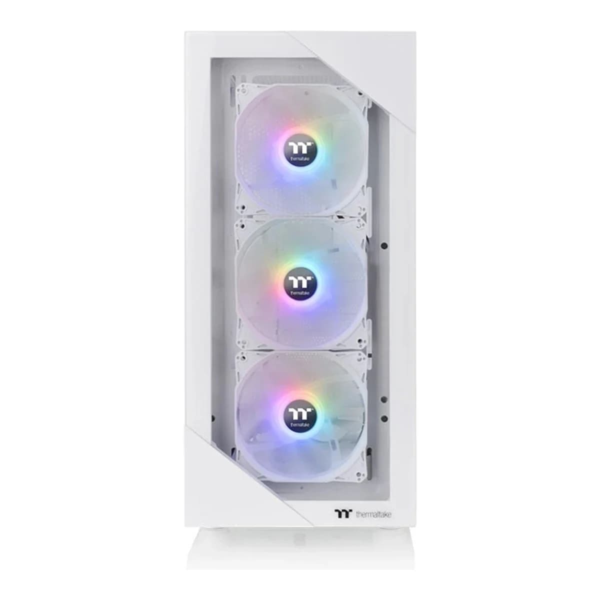 THERMALTAKE Kuciste View 200 ARGB Snow, Mid Tower, Bijelo, Tempered Glass, 3x 120mm ARGB Lite fan
