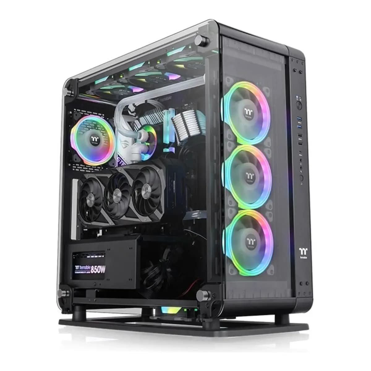 THERMALTAKE Kuciste Core P6 TG, Mid Tower, Crno, Kaljeno Staklo