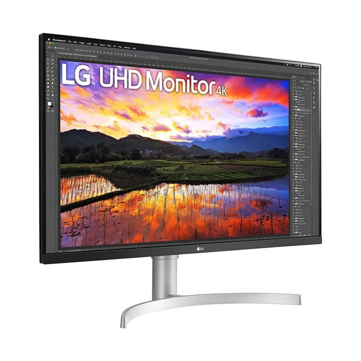 LG Monitor 32UN650K-W 31.5'' 4K UHD, IPS Panel, 60Hz, HDR10, DCI-P3 95%, FreeSync