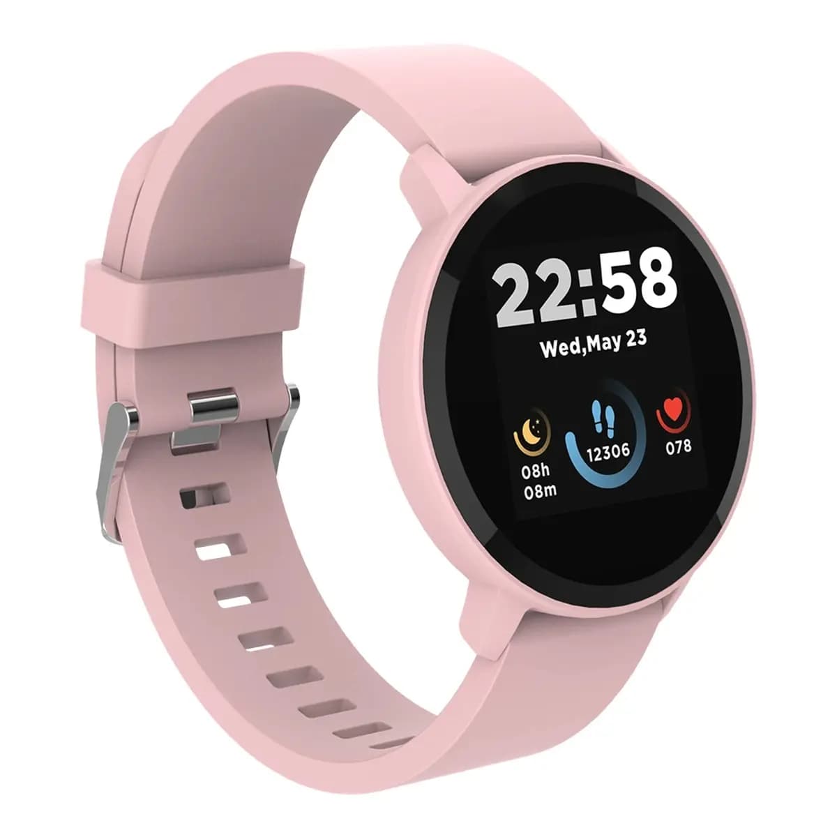 CANYON Pametni Sat Lollypop SW-63 42mm IPS, Bluetooth 5.0, Multi-sport, IP68, Pink