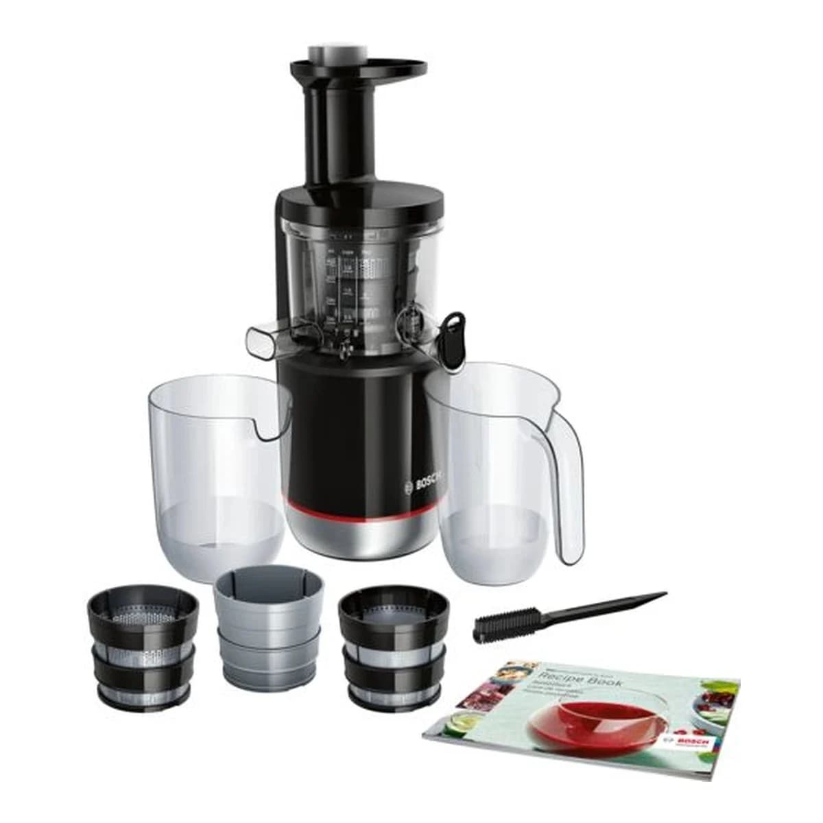BOSCH Sokovnik hladna preša MESM731M VitaExtract, 150W, 55 o/min, 1000ml, 3 filtra (sitno, krupno, sorbet)